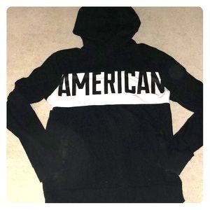 Black American eagle hoodie
